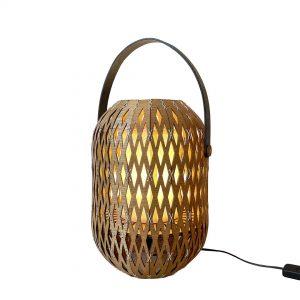 Lanterna Carimbó - Em madeira Imbuia - Puntoluce
